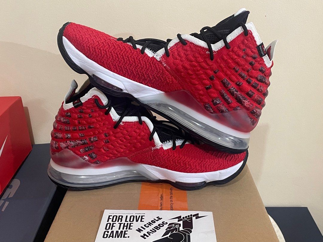 lebron 17 uptempo red