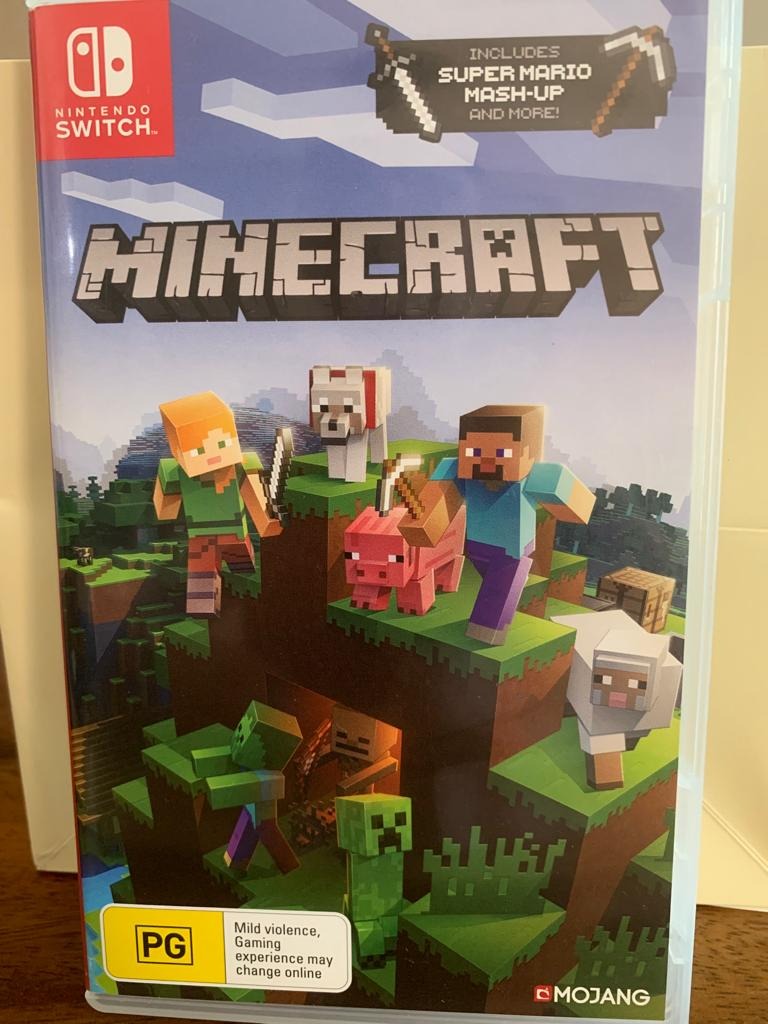 Nitendo Switch Minecraft, Video Gaming, Video Games, Nintendo on Carousell