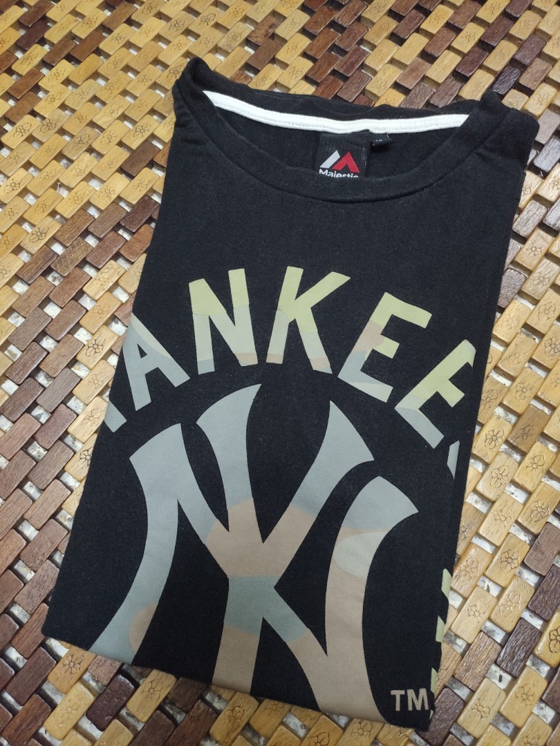 NY Yankees Mejestic, Men's Fashion, Tops & Sets, Tshirts & Polo Shirts on  Carousell