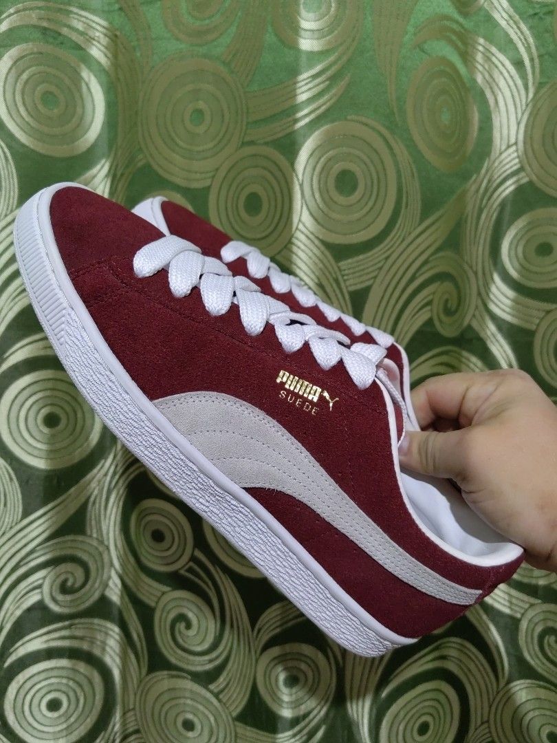 Puma suede classic cabernet/white sale