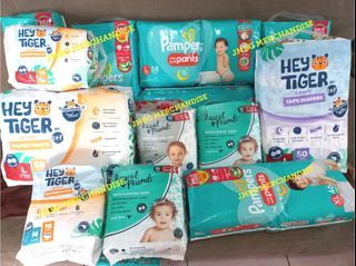 Pampers, Rascal + Friends, Hey Tiger Diapers