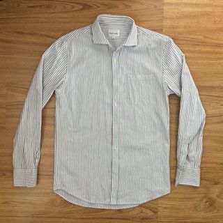 Paul Smith Lavender Striped Oxford Button Down Shirt