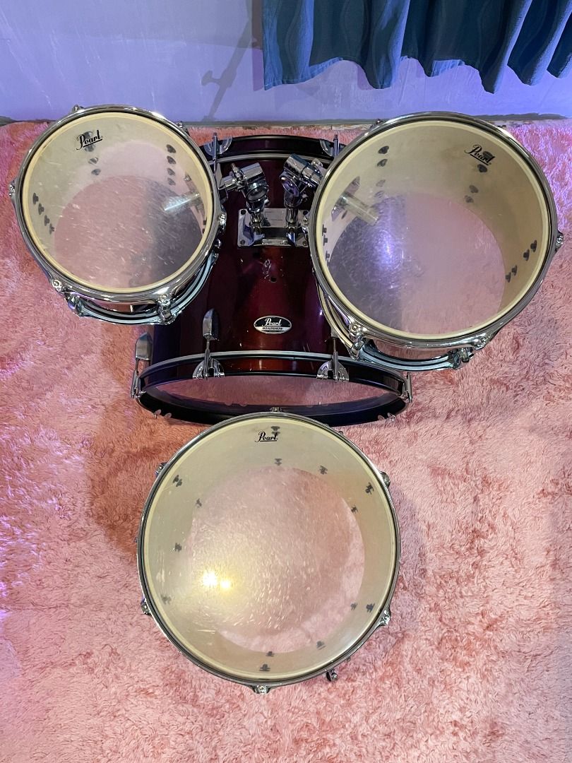 Pearl Roadshow Drum Set 4Piece on Carousell
