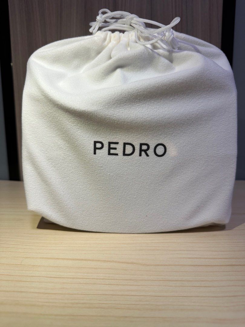 PEDRO Shoes Pedro Shoes PEDRO Icon Leather Shoulder Bag - Black 146.90