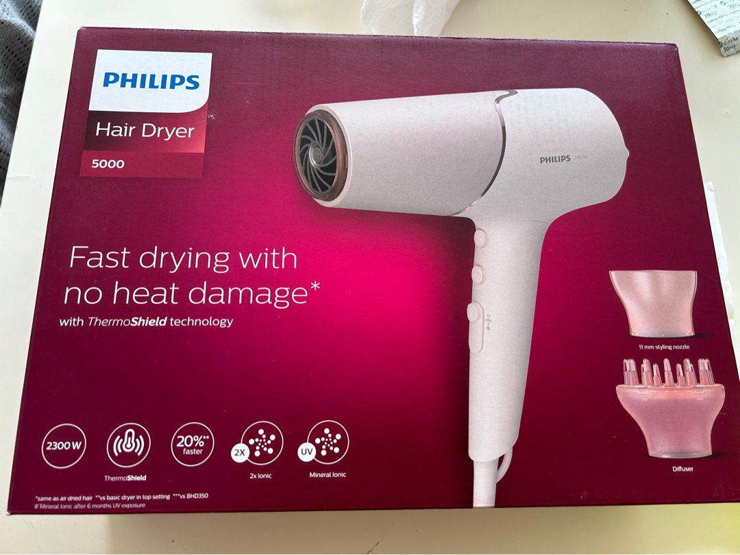 Hair Dryer 5000 DC Motor BHD530/00