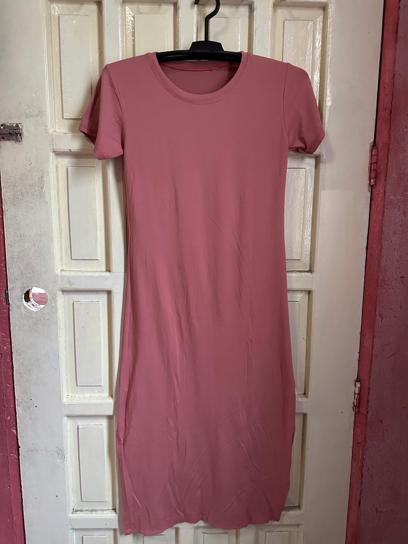 Plain Dress with Slit on both sides on Carousell