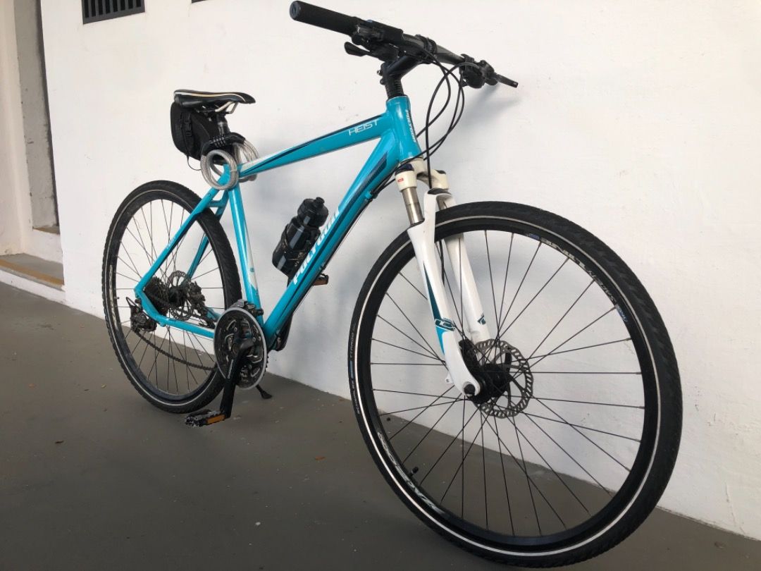 Polygon Heist bike + accessories, Sports Equipment, Bicycles & Parts