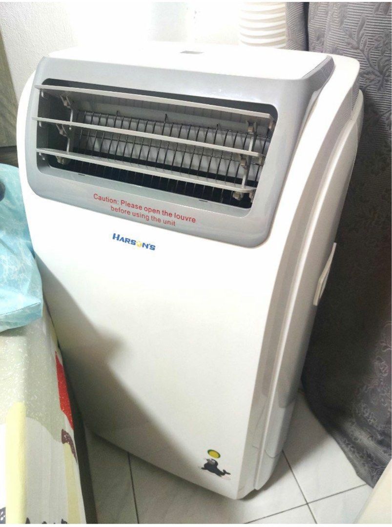 Harson Portable Air Conditioner PAC-12TK11+ 12000Btu/h for sales ！, TV u0026  Home Appliances, Air Conditioners u0026 Heating on Carousell