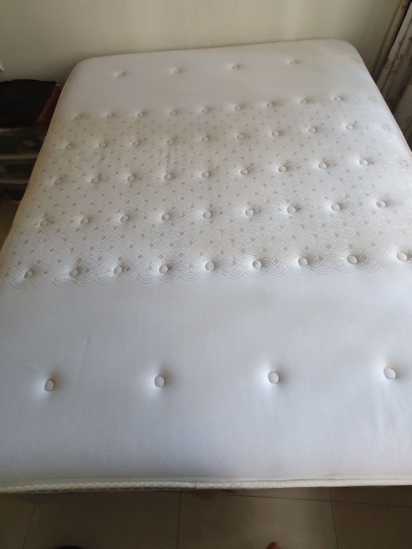 Posturepedic Bed - Queen Size, Furniture & Home Living, Furniture, Bed ...