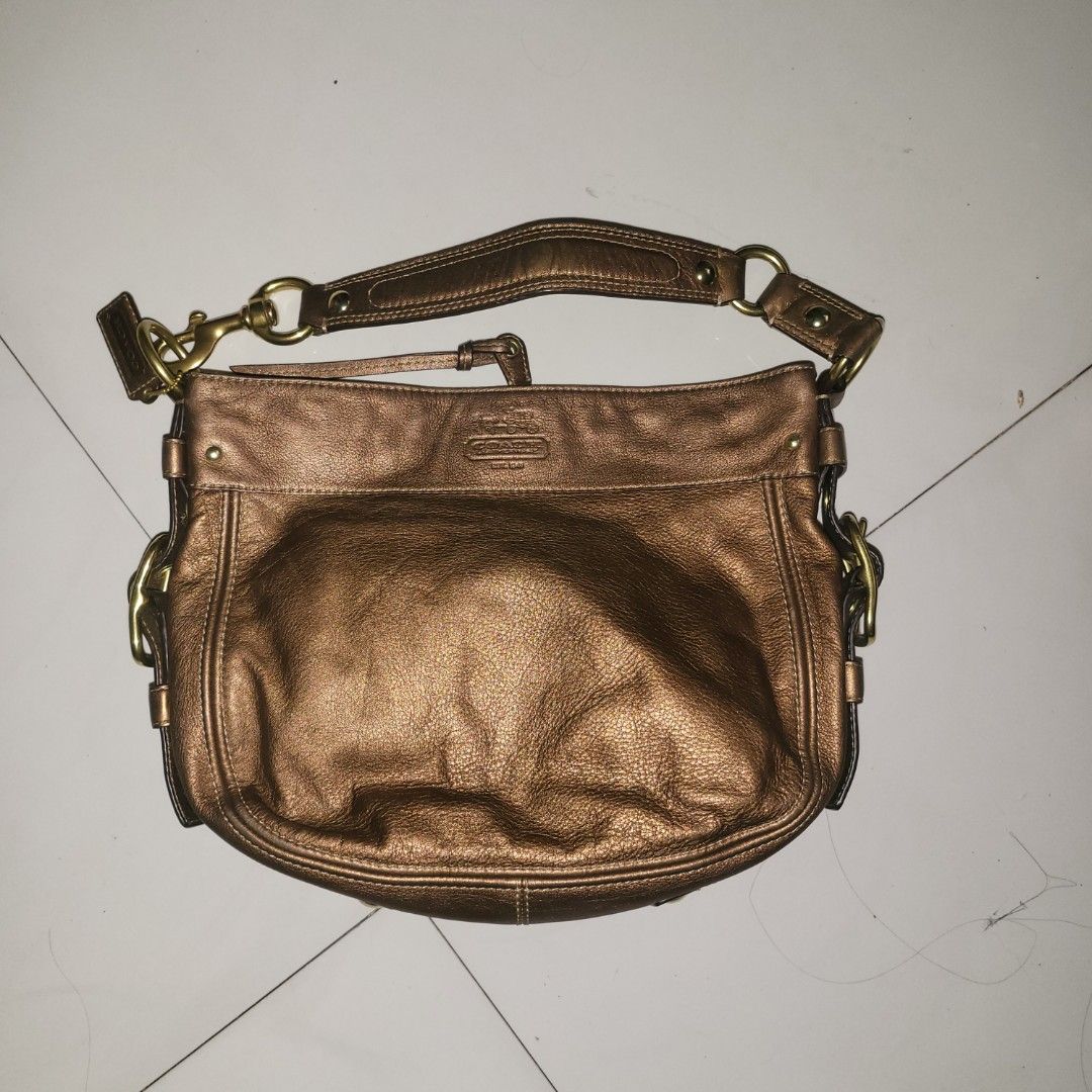 Coach bronze bag clearance
