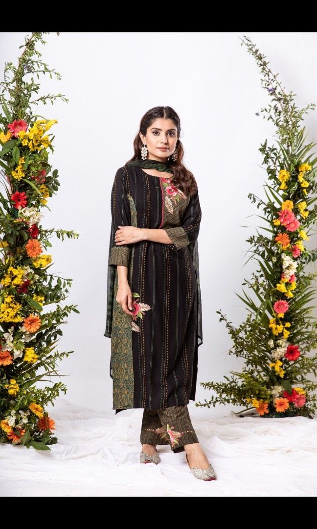 Branded punjabi suit cheap