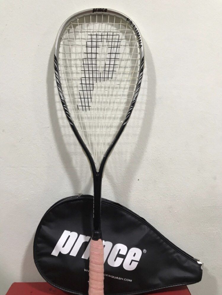 Prince Squash Racket, Sports Equipment, Sports & Games, Racket & Ball