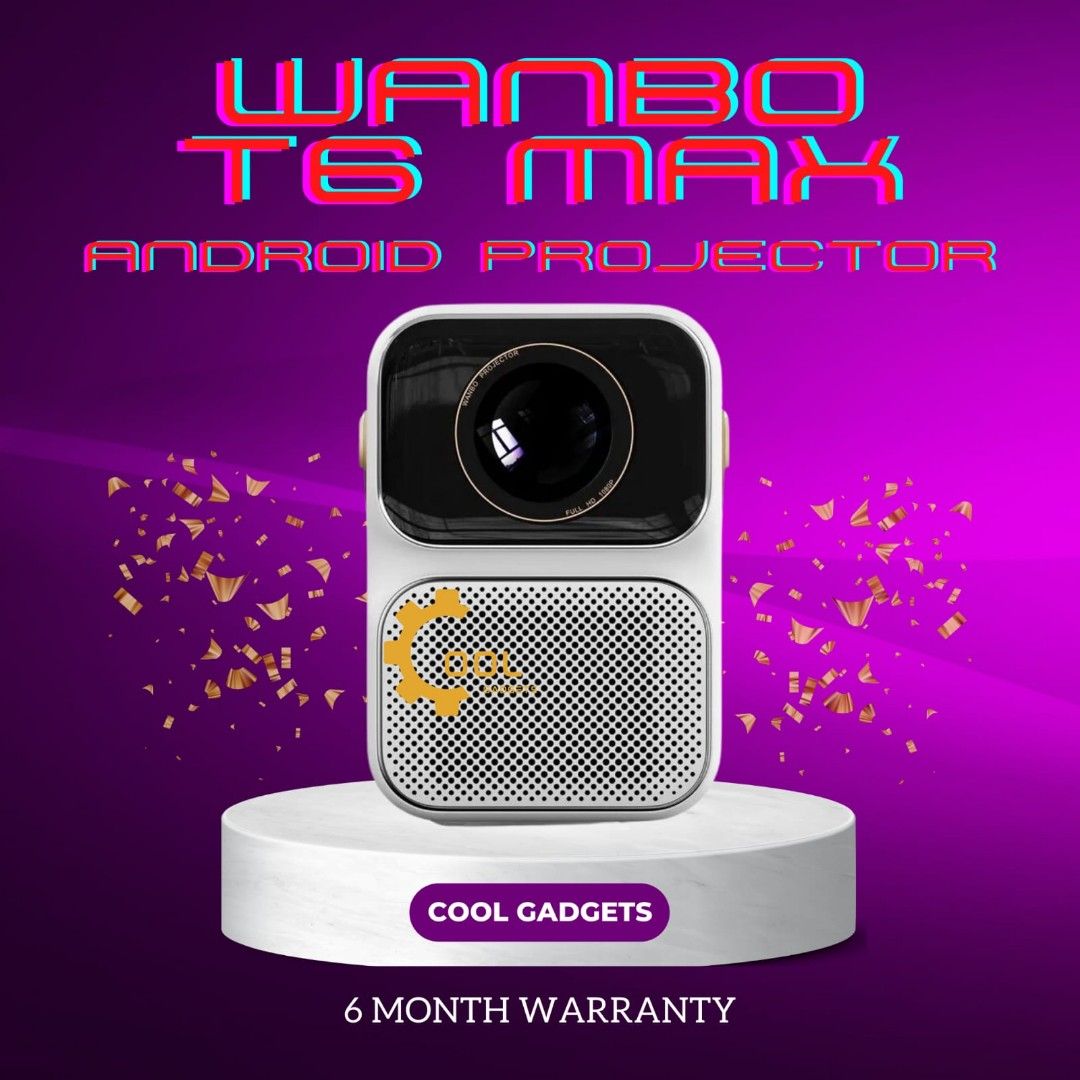 [PROMO] WANBO T6 MAX PROJECTOR ANDROID TV BOX HOME
