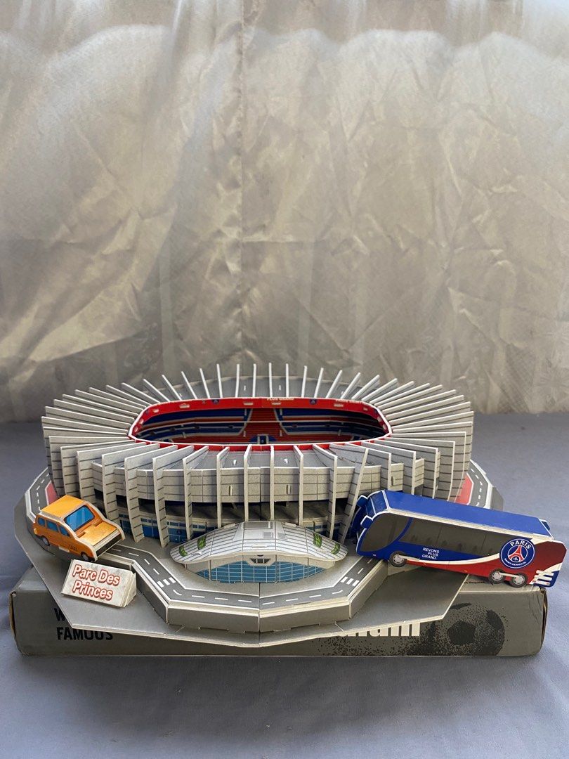 PSG Stadium 3D Puzzle (Parc Des Princes), Hobbies & Toys, Collectibles &  Memorabilia, Fan Merchandise on Carousell