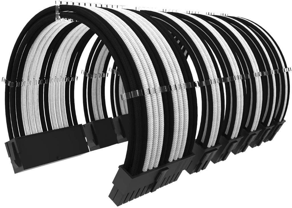 PSU Cable Extensions Kit 30CM Length with Cable Combs Extension Power