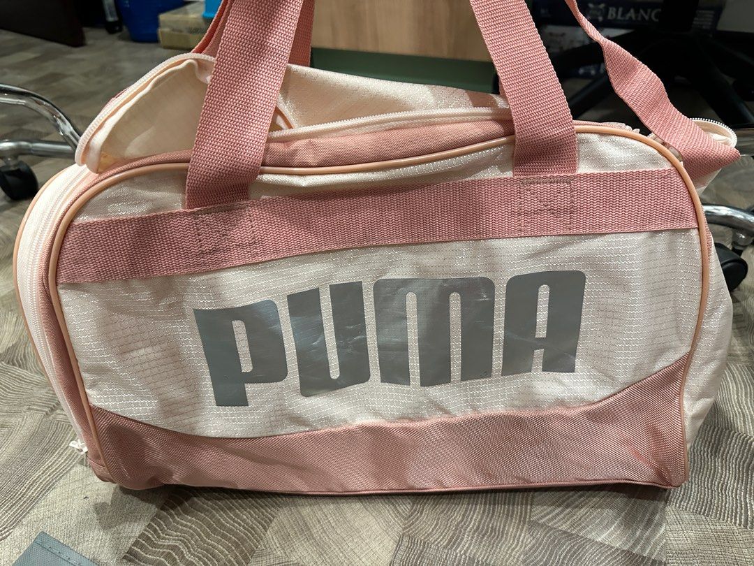 Puma pink gym 2025 bag