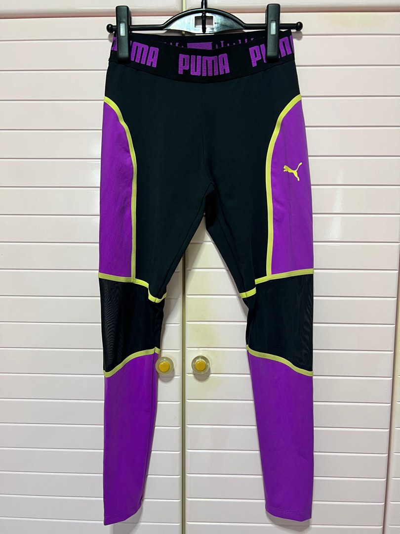 Puma mesh panel leggings online