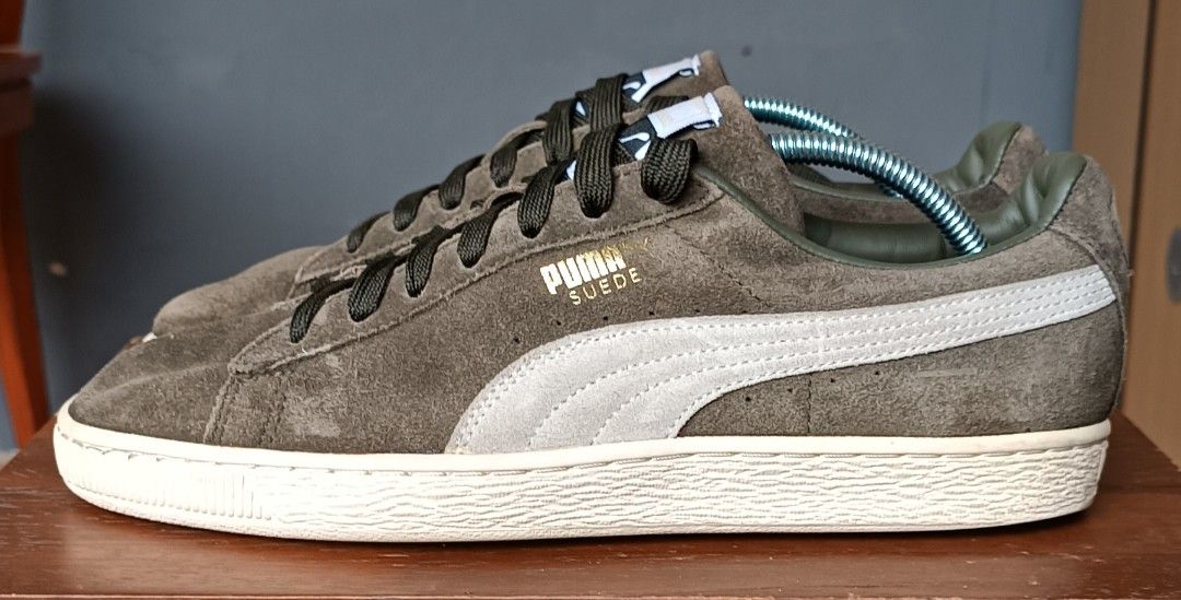 Puma suede shop army green