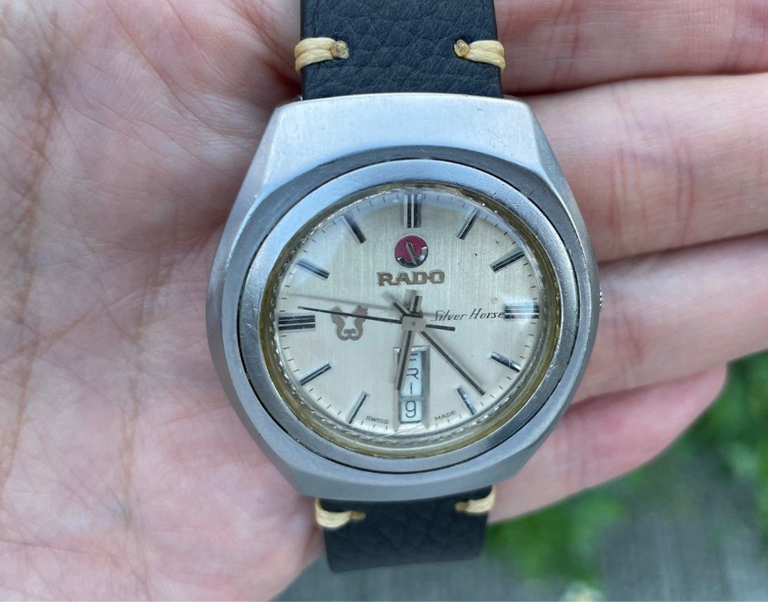 Rado Silver Horse vintage Carousell