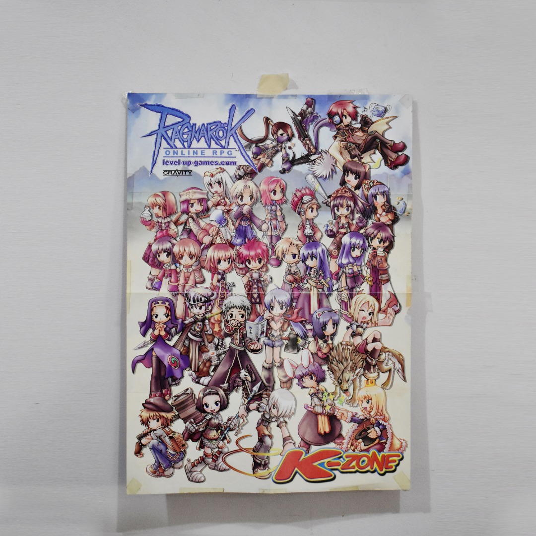 Ragnarok K-zone poster - ONHOLD MIssing sa storage, Hobbies & Toys ...