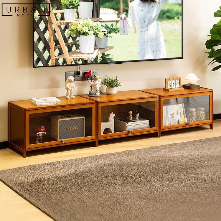 RAVIN Rustic Modular TV Console, Furniture & Home Living, Furniture, TV ...