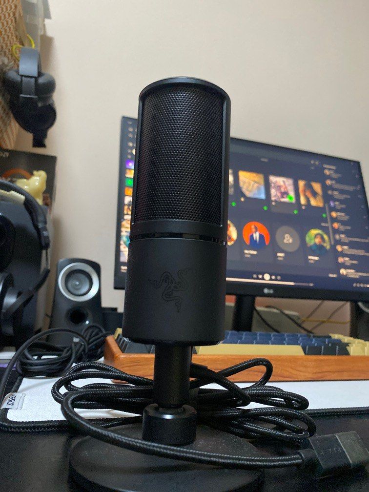 Razer Microphone, Audio, Microphones on Carousell