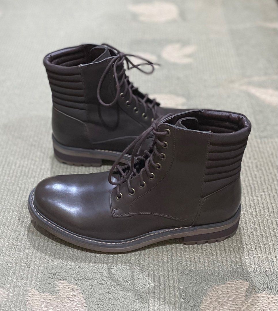 Kenneth cole reaction men's pure leather boots sales