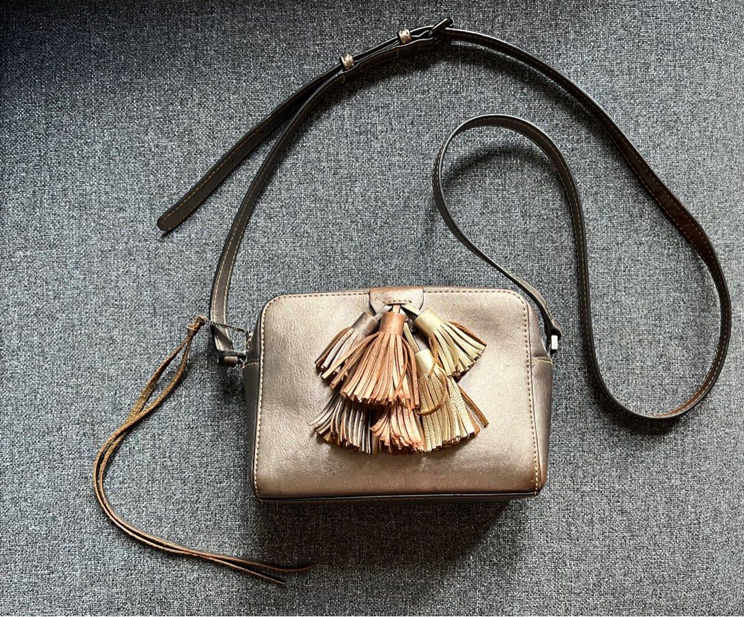 Rebecca minkoff store metallic crossbody