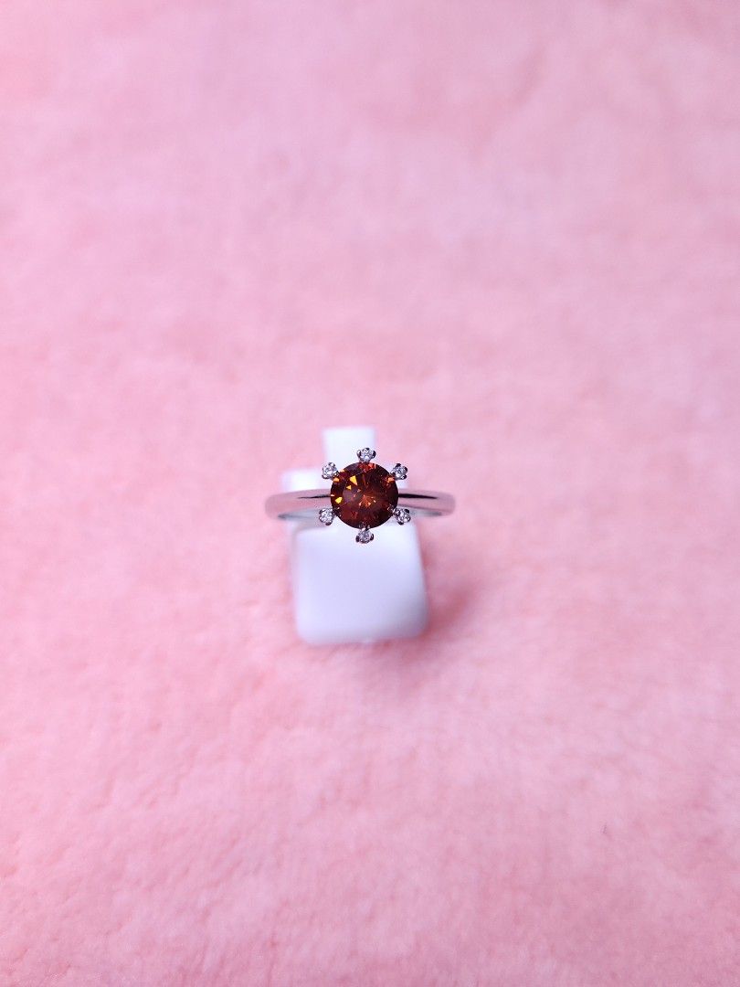 Maroon engagement rings top