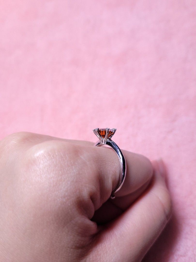 Maroon hotsell engagement rings