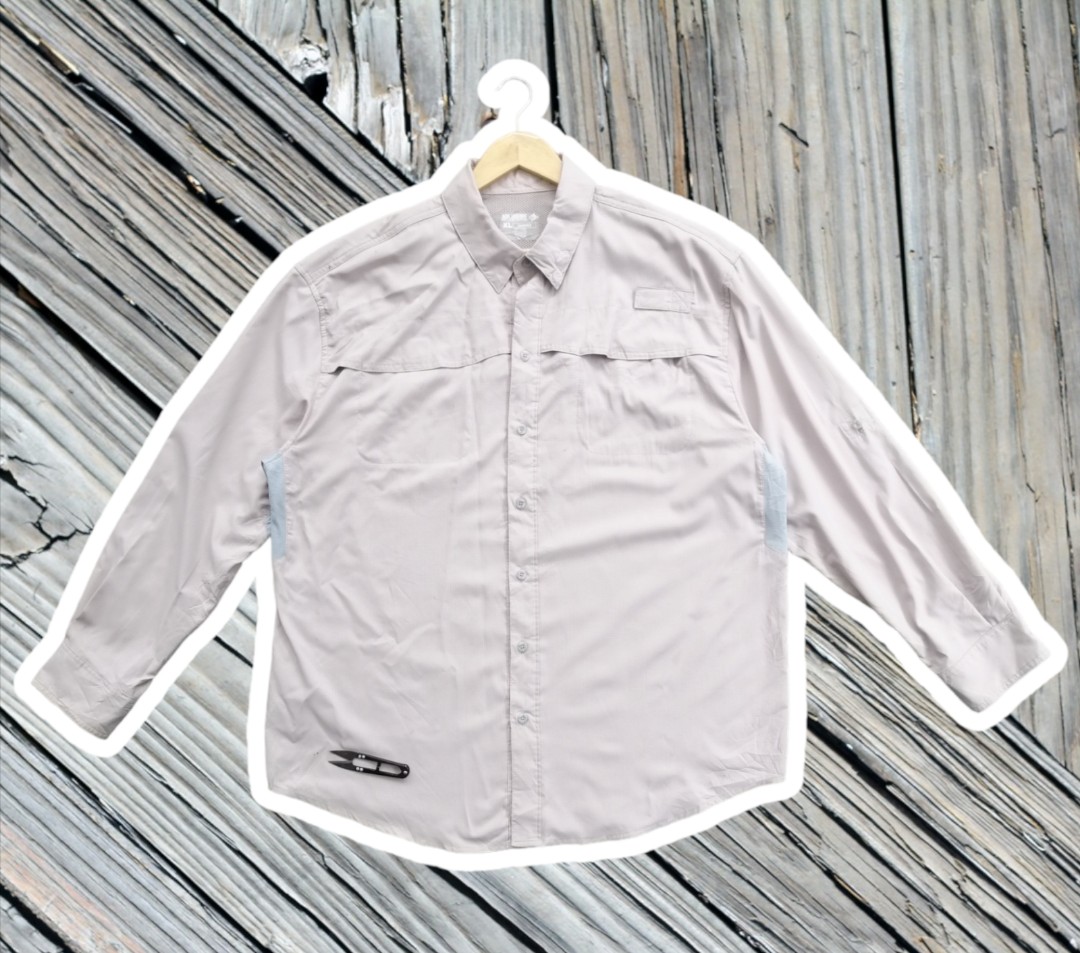 REEL LEGENDS OUTDOOR FISHING SHIRT, Men's Fashion, Tops & Sets, Formal  Shirts on Carousell