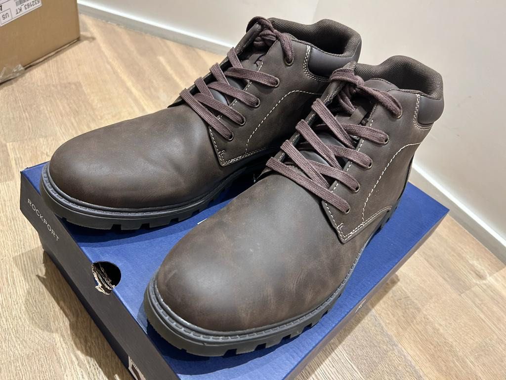 Rockport boots (large size 大碼13號靴, 靴- Carousell