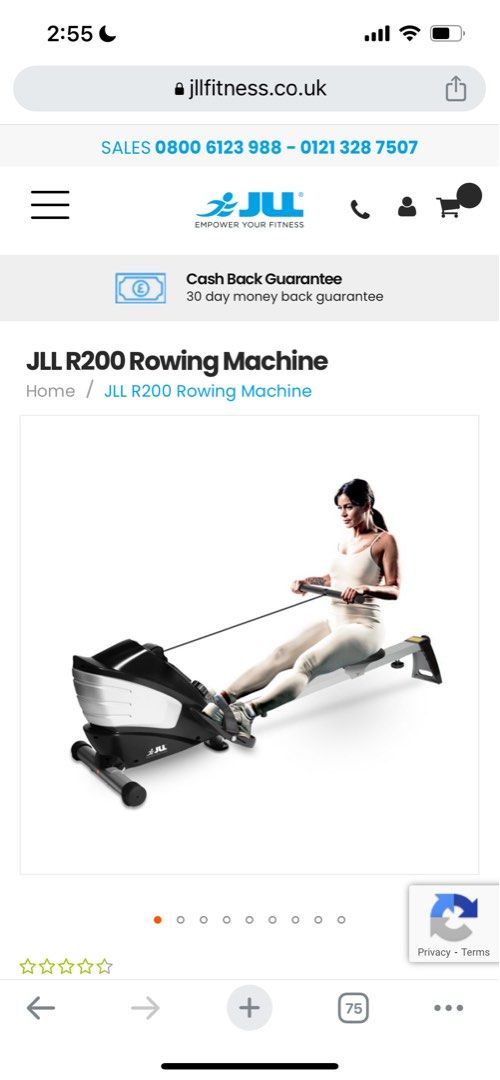 Rowing machine Sports Equipment Exercise Fitness Cardio