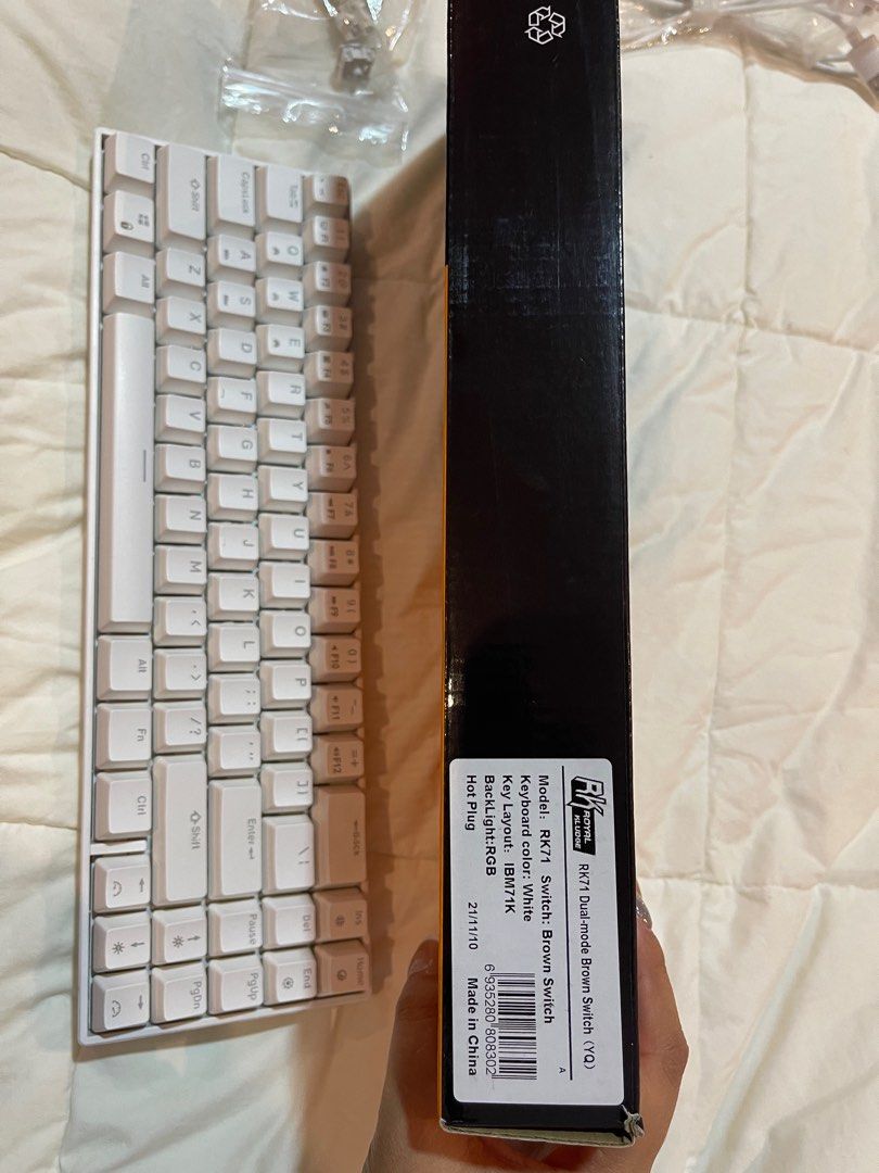 Royal Kludge RK71 mechanical keyboard, Computers & Tech, Parts ...