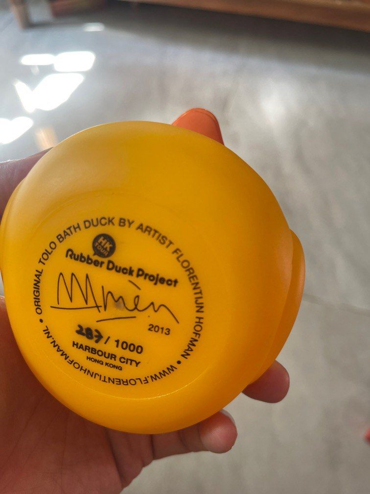 Rubber duck project HK tour 2013 287/1000, 兒童＆孕婦用品, 洗澡及