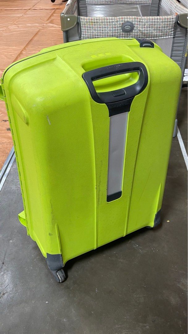 Samsonite Luggage Lime Green on Carousell
