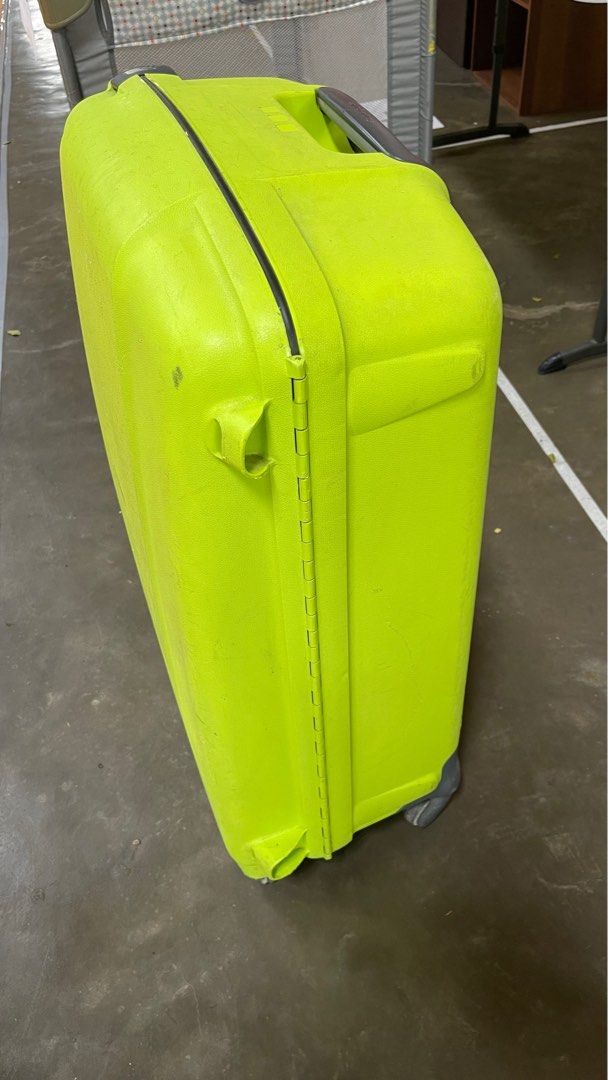 Samsonite Luggage Lime Green on Carousell