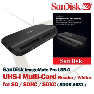 SanDisk ImageMate PRO USB-C Multi-Card Reader (SDDR-A631)64185143264642110