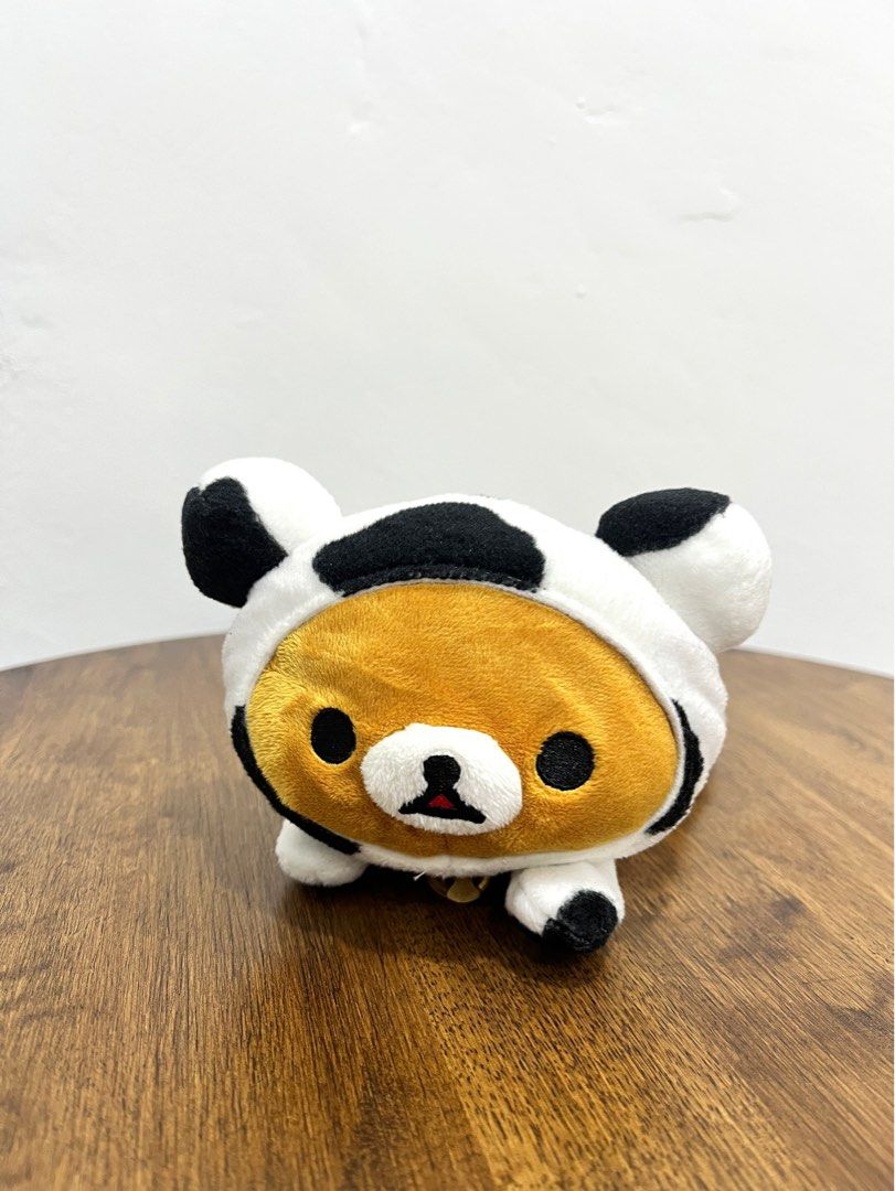 San X Cow Costume Rilakkuma Plush Hobbies Toys Toys Games on