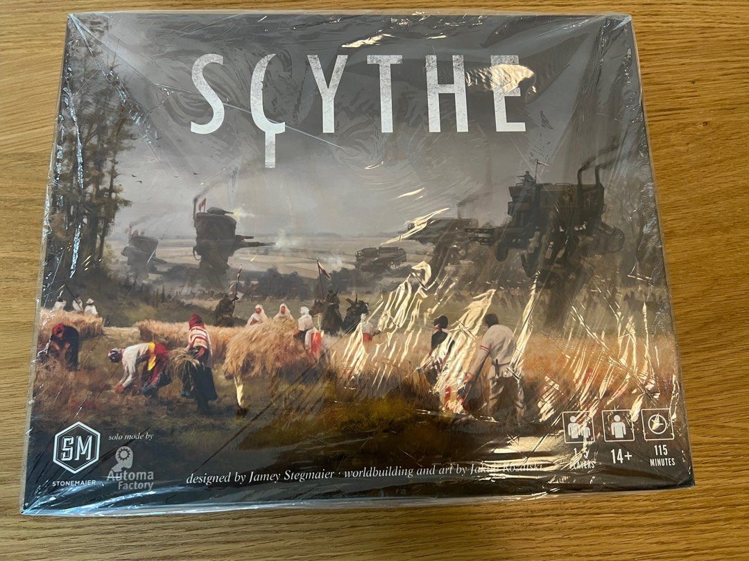 Scythe 鐮刀戰爭英文版, 興趣及遊戲, 玩具& 遊戲類- Carousell