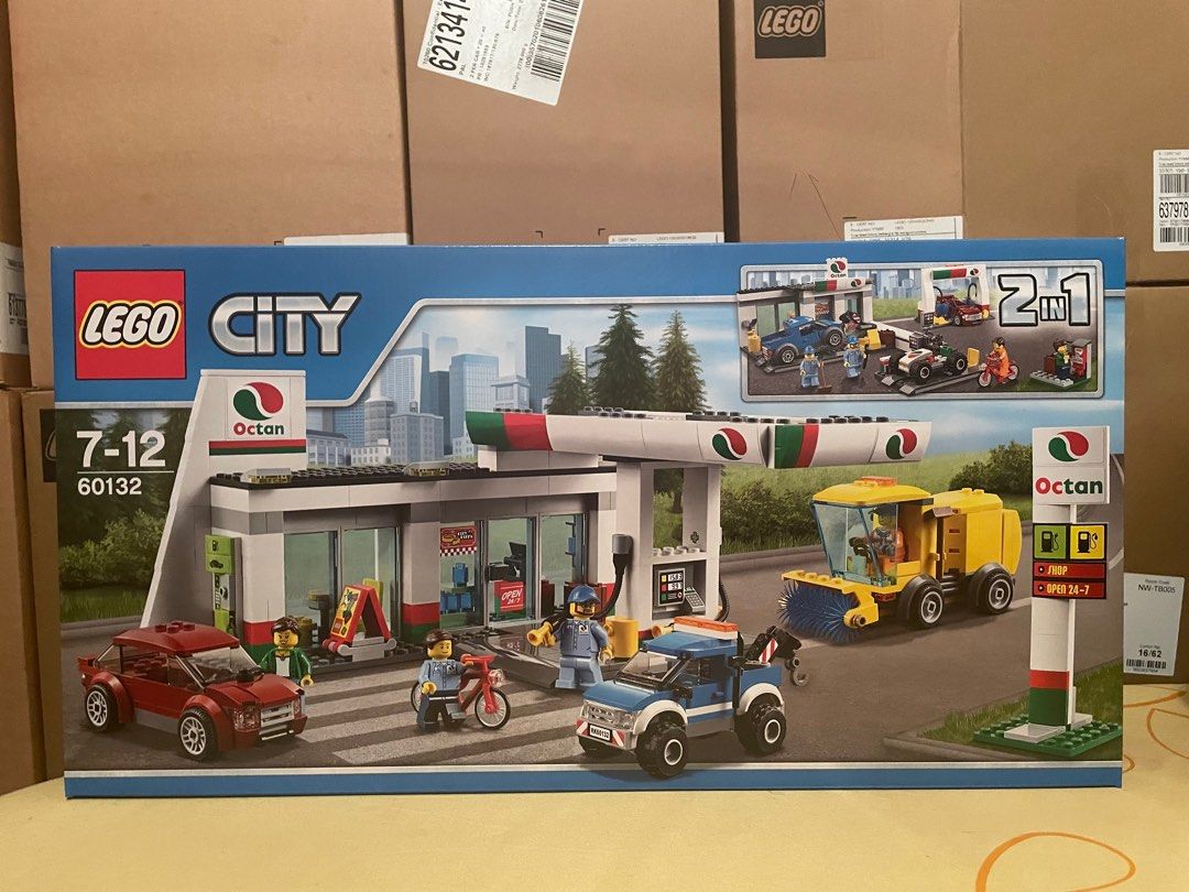 Lego city best sale 60132 service station