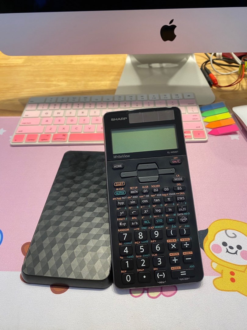 SHARP Scientific Calculator Solar & Battery Powered (ELW506T w/ 640