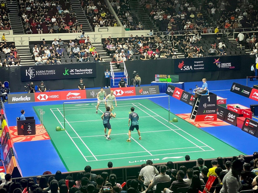 Singapore Badminton Open Final ticket 2023, Tickets & Vouchers, Event