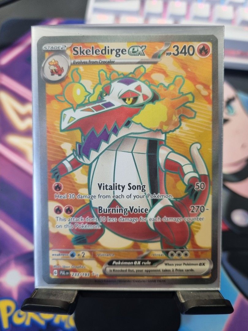 Skeledirge Ex FA 233/193 (Paldea Evolved) Pokemon, Hobbies & Toys, Toys &  Games on Carousell