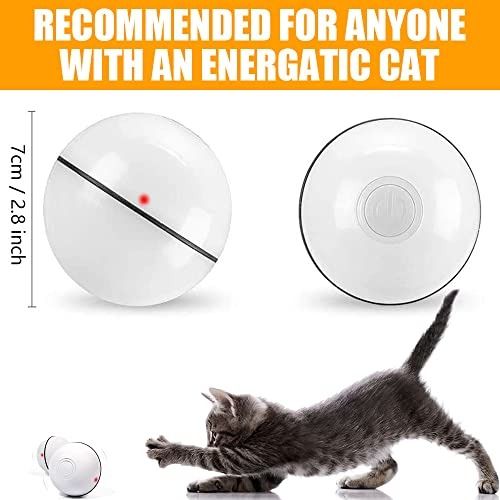 Smart Cat Ball Toy Interactive Cat Toys for Indoor Cats Adult