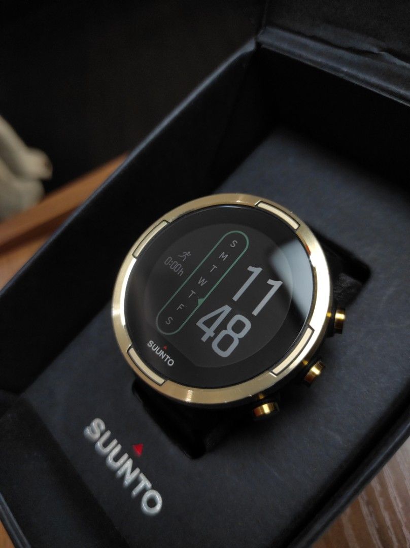 Suunto 9 g1 baro gold leather new arrivals