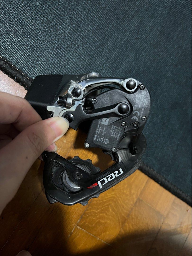 Sram red etap rear derailleur with pulley system and battery, Sports