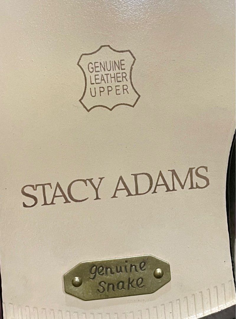 stacy adams genuine snake