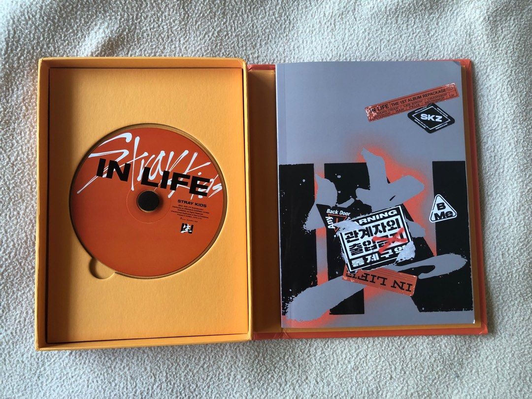 STRAY KIDS IN LIFE Album PRELOVED/full set on Carousell