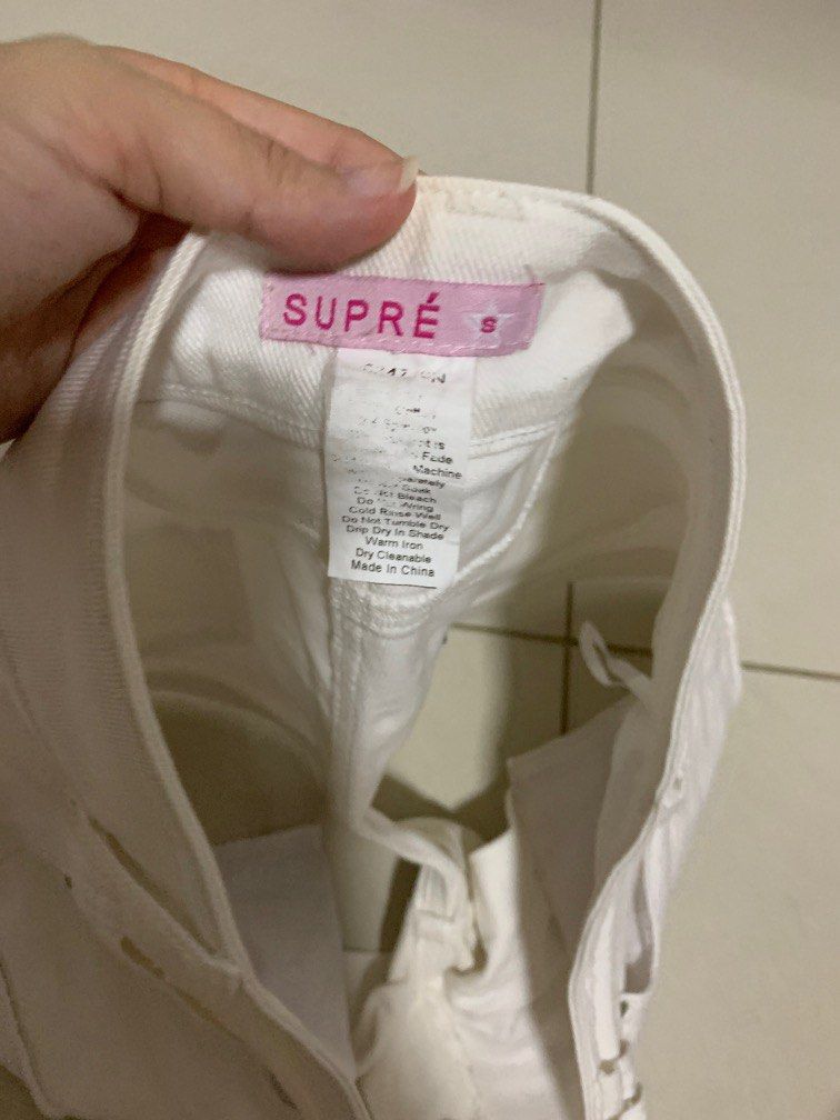 Supre cheap white shorts